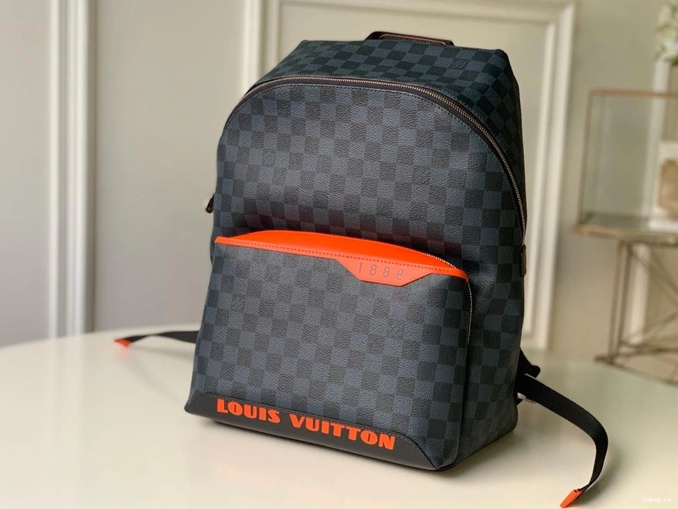 RACE DAMIER Louis DISCOVERY PM BACKPACK COBALT Vuitton 0707
